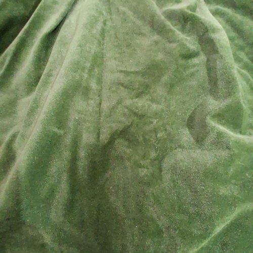 PINCH PLEATED THERMAL INSULATED 100% BLACK OUT CURTAIN - 52" X 84" - OLIVE GREEN image 3