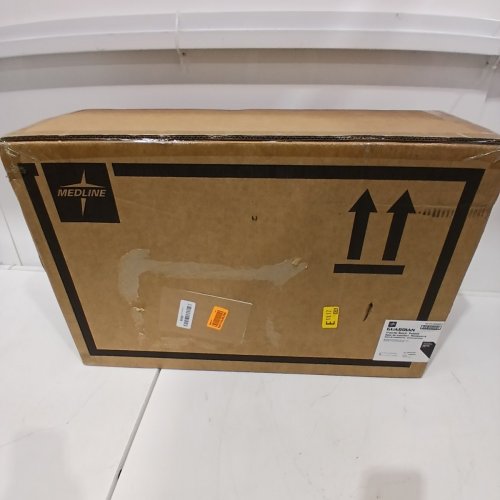 MEDLINE GUARDIAN PADDED TRANSFER BENCH WITH BACK - 400LBS - GREY (MODEL: G3-100KBPX1) image 2