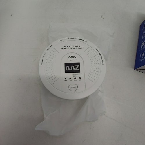 AAZ NATURAL GAS DETECTOR ALARM - WHITE (MODEL: 730) image 2