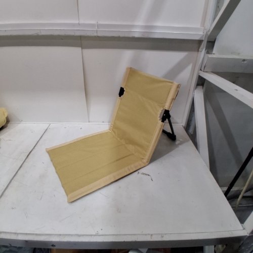 FOLDING SLING CHAIR 16" - TAN image 2