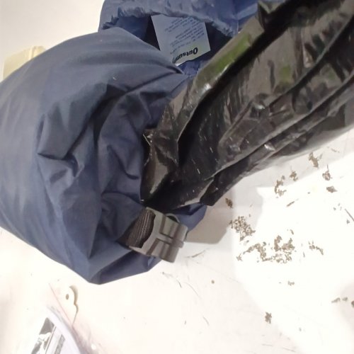 OUTSUNNY PORTABLE PRIVACY SHOWER TENT - 59.5" X 59.5" X 82" - DARK BLUE (MODEL: A20-168DB) image 4