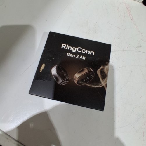 UNISEX RINGCONN GEN 2 AIR SMART RING WITH SLEEP APNEA MONITORING, STRESS, HEART RATE & WOMEN'S HEALTH TRACKER - ANDROID & IOS COMPATIBLE - SIZE 11 - GALAXY SILVER (MODEL: RCA-02) image 4