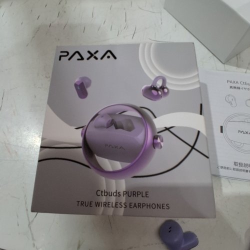 PAXA TRUE WIRELESS EARPHONES - PURPLE (STYLE: CTB​​UDS) image 6