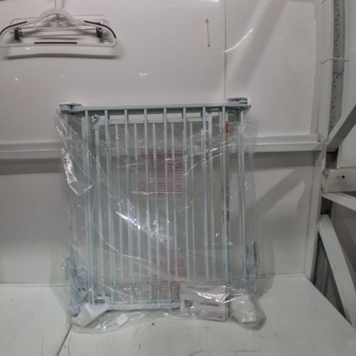 REGALO FLEXI EXTRA WIDE METAL WALK THROUGH SAFETY GATE - 28" - 78" - WHITE (MODEL:1175 DS) image 2