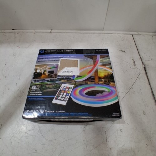 AMERICAN LIGHTING COLOR CHANGING NEON FLEX LIGHT - 16.4FT (MODEL:1600297) image 4