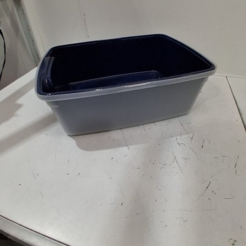 IRIS OPEN TOP CAT LITTER BOX KIT WITH SHIELD - 15" X 19" - BLACK/CLEAR - (MODEL: CLH-12) image 3
