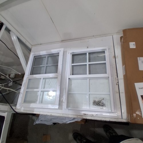 2PK NEATIEASE FLUSH MOUNT WINDOW - 14" X 21" - WHITE image 4