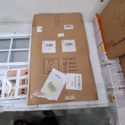 2PK NEATIEASE FLUSH MOUNT WINDOW - 14" X 21" - WHITE image 5