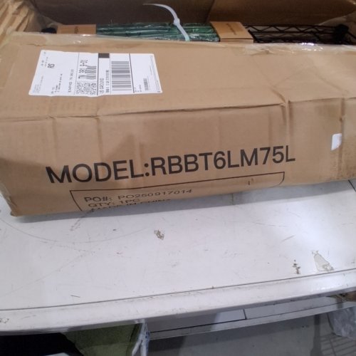 3 REIBEII REPLACEMENT SHELVES - BLACK - 29" X 14" (MODEL: RBBT6LM75L) image 2