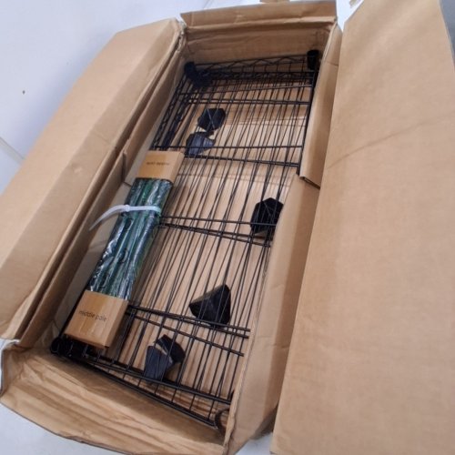 3 REIBEII REPLACEMENT SHELVES - BLACK - 29" X 14" (MODEL: RBBT6LM75L) image 3