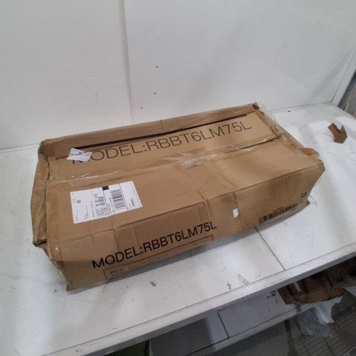 3 REIBEII REPLACEMENT SHELVES - BLACK - 29" X 14" (MODEL: RBBT6LM75L) image 5