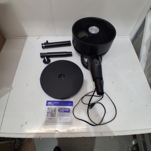 DREO OSCILLATING STANDING FAN WITH 90° ROTATION, DC MOTOR, 8+H SPEEDS, 3 MODES AND ADJUSTABLE HEIGHT - 42" - GREY (MODEL: DR-HPF013) image 3