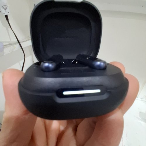 SOUNDCORE BY ANKER P40I TRUE WIRELESS IPX5 BLUETOOTH 5.0 ADAPTIVE NOISE CANCELLING HEAVY BASS EARBUDS WITH 2-IN-1 CASE AND PHONE STAND - BLACK (MODEL: A3955) image 2
