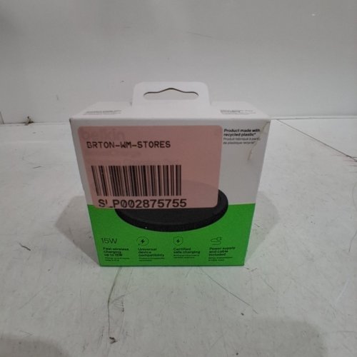 BELKIN BOOSTCHARGE WIRELESS FAST CHARGING PAD - 15W MAX - UNIVERSAL DEVICE COMPATIBILITY - BLACK (MODEL: WIA012) image 4