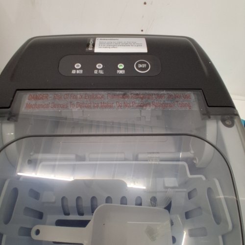 EUHOMY COUNTERTOP ICE MAKER - MAKES 26LBS/DAY - BLACK (MODEL: IM-06D) image 2