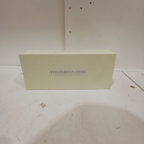 CORDLESS RECHARGABLE HAIR STRAIGHTENER BRUSH/COMB WITH HAIR CLIPS - LIGHT BLUE TEAL - (MODEL: S7) image 6