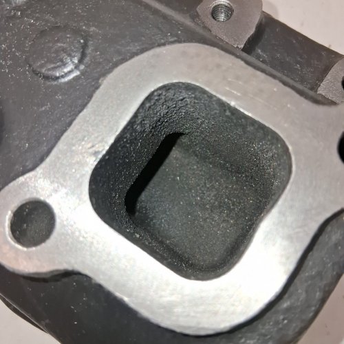 EXHAUST MANIFOLD - FITS VOLVO 2.3 & 2.5 PENTA MARINE ENGINES - BLACK (MODEL: 834438) image 5