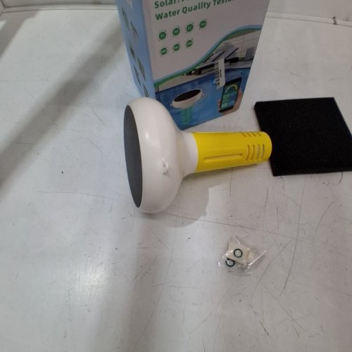 SOLAR FLOATING WATER QUALITY TESTER - WHITE/YELLOW image 3
