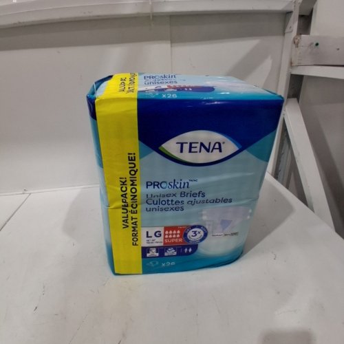 26PK UNISEX TENA PROSKIN BRIEFS - LARGE - SUPER ABSORBANT image 2