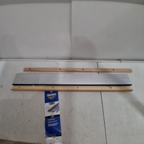 M-D BUILDING PRODUCTS ADJUSTABLE ALUMINUM AND HARDWOOD THRESHOLD - 36" X 5-5/8" (MODEL:78600) image 5