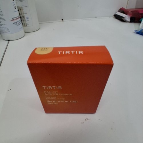 TIRTIR MINI AURA GLOW ORANGE CUSHION FACIAL FOUNDATION - 18G (#23N SAND) image 3