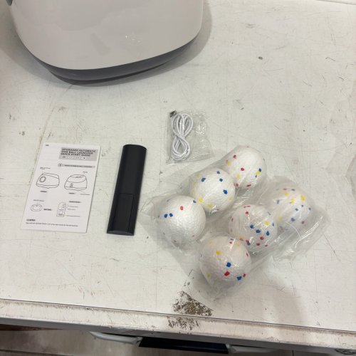 7PC AUTOMATIC DOG BALL LAUNCHER WITH 3 DISTANCE SETTINGS - 26FT - 79FT - GREY/WHITE image 4