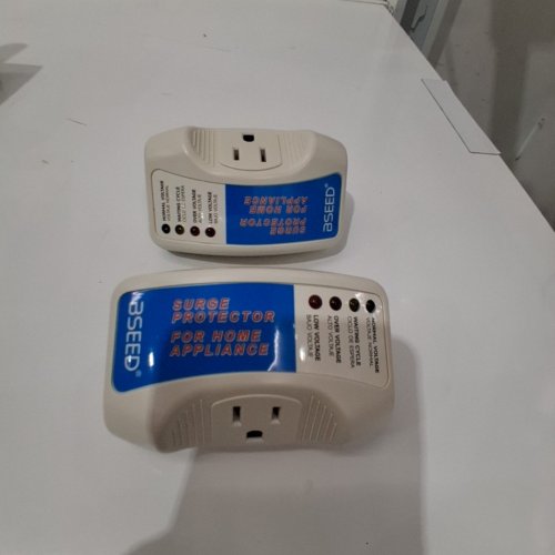 2PK BSEED US 120V SURGE PROTECTOR VOLTAGE PLUG - (MODEL: BS-V009) image 3