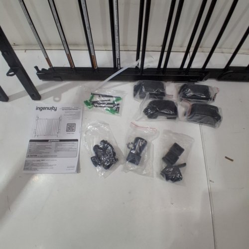 INGENUITY THE STAIRWAY+ 46W SERIES PET/BABY GATE - 32.5" X 31"-46" - BLACK (MODEL: 17171) image 3