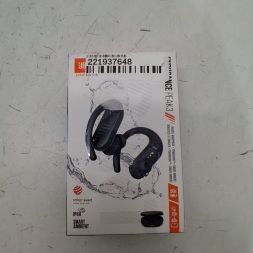 JBL BY HARMAN ENDURANCE PEAK 3 - TRUE WIRELESS HEADPHONES, WATER AND DUST PROOF IN EAR HEADPHONES WITH 50 HOURS OF PLAYBACK TIME - -BLACK (MODEL: JBLENDURPEAK3BLKAM) image 6