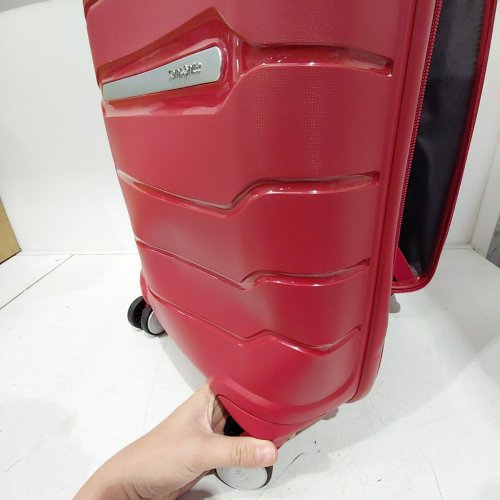 SAMSONITE FREEFORM COLLECTION HARDSIDE EXPANDABLE SPINNER LUGGAGE - 20" - RED (MODEL: 88384 1726) image 4