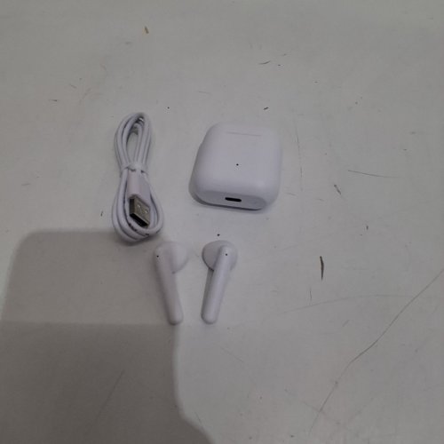 ONN WIRELESS IN-EAR EARPHONES WITH ENVIRONMENTAL NOISE CANCELLATION - 22 HOUR CHARGE - WHITE image 3
