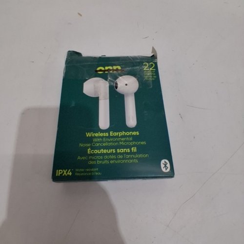 ONN WIRELESS IN-EAR EARPHONES WITH ENVIRONMENTAL NOISE CANCELLATION - 22 HOUR CHARGE - WHITE image 6