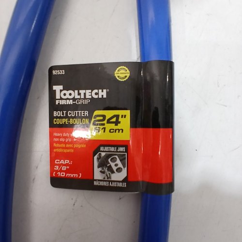 TOOLTECH HEAVY-DUTY BOLT CUTTERS - 24" - BLUE - (MODEL: 392533) image 3