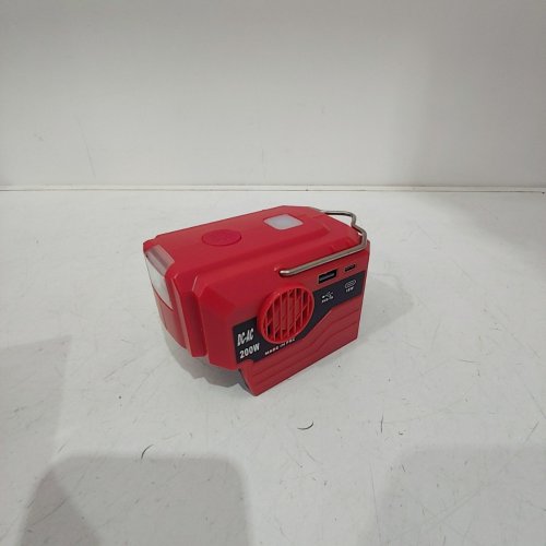 SMART POWER INVERTER FOR MILWAUKEE 18 V BATTERY - RED (MODEL: YX-IV03A) image 3