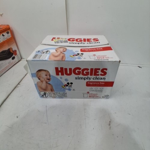 6 (192PK) HUGGIES SIMPLY CLEAN FRAGRANCE-FREE BABY WIPES REFILL PACKS image 3
