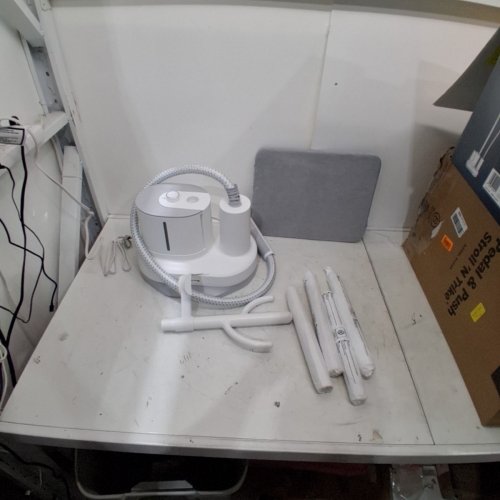ROWENTA STEAMER FOR CLOTHES WITH IRONING BOARD HOME STEAM - 48OZ - WHITE image 3