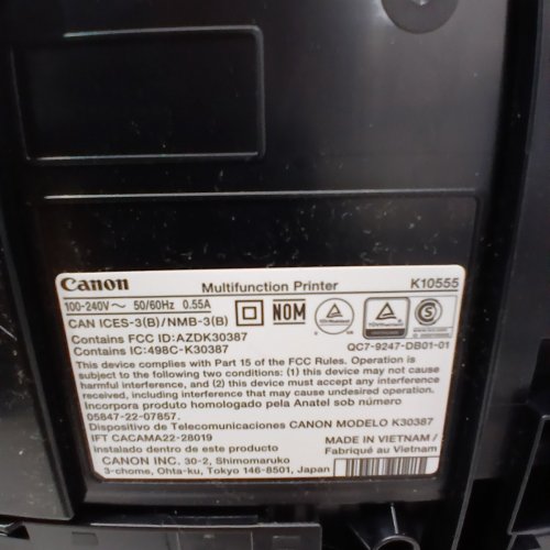 CANON PIXMA MEGATANK WIRELESS PRINTER - BLACK (MODEL: G3270) image 9