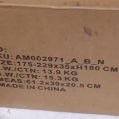 HOMDOX ADJUSTABLE WIRE SHELVING UNIT - 71" X 14" X 23.5" - BLACK (MODEL: AM002971_AB_N) image 2
