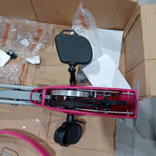 PROFORM X BIKE ULTRA-QUIET FOLDING EXERCISE BIKE WITH HEART RATE AND LCD MONITOR - PINK - (MODEL: ‎PFEX78918P) image 5