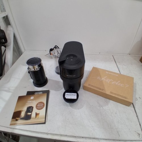 NESPRESSO VERTUO POP+ COMPACT COFFEE & ESPRESSO MACHINE WITH MILK FROTHER - LIQUORICE BLACK (MODEL: ENV92BAE) image 4