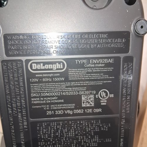 NESPRESSO VERTUO POP+ COMPACT COFFEE & ESPRESSO MACHINE WITH MILK FROTHER - LIQUORICE BLACK (MODEL: ENV92BAE) image 13