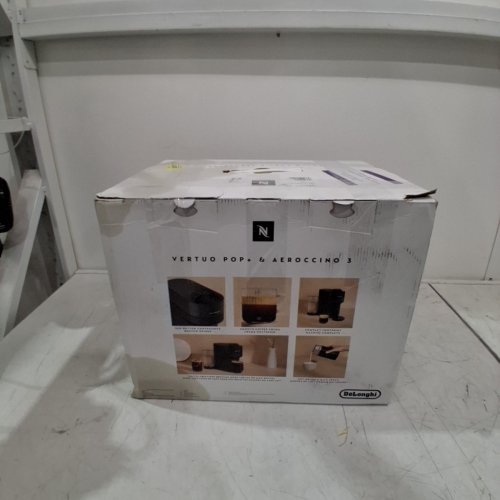 NESPRESSO VERTUO POP+ COMPACT COFFEE & ESPRESSO MACHINE WITH MILK FROTHER - LIQUORICE BLACK (MODEL: ENV92BAE) image 14
