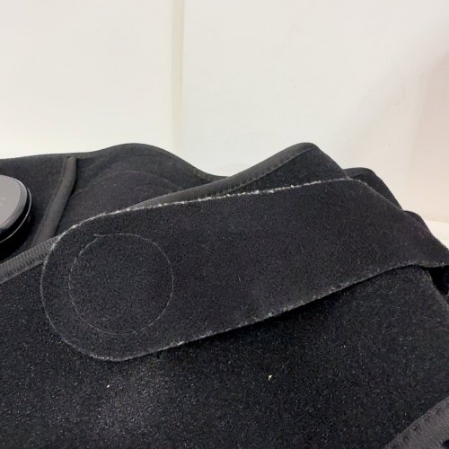 BINGONE RECHARGEABLE HEATED MASSAGE SUPPORT BRACE - 47.2" OSFM - BLACK image 4