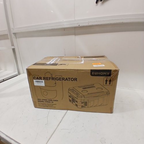 EUHOMY CAR REFRIGERATOR COMPRESSOR ELECTRIC COOLER WITH APP CONTROL - 12V - 10L - BLACK/GREY (MODEL: CF020-10GR-CAEH) image 5