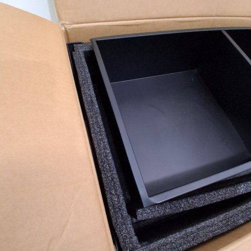 GARVEE 3-TIER STAINLESS STEEL SHOWER NICHE - 12" X 36" - BLACK (MODEL: PTH_333DNH8U) image 3