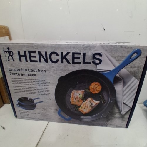 2PC HENCKELS SKILLETS PAN SET - 10", 12" - BLUE (MODEL: 1353580) image 2