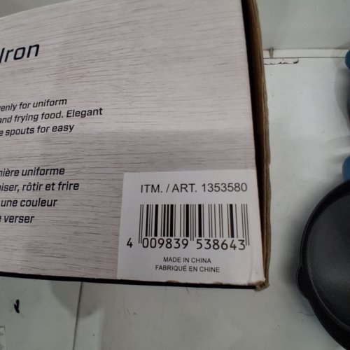 2PC HENCKELS SKILLETS PAN SET - 10", 12" - BLUE (MODEL: 1353580) image 3