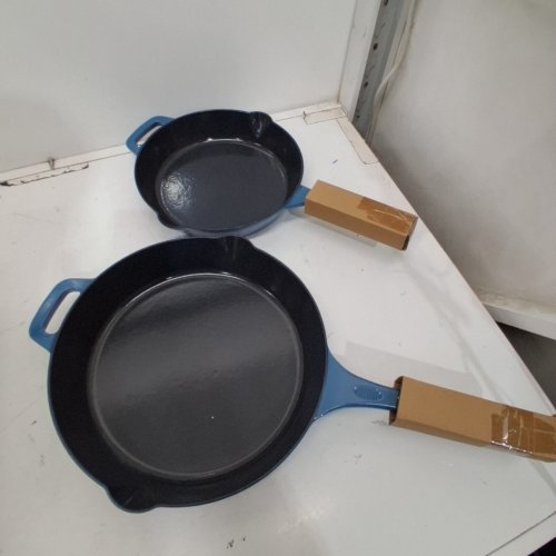 2PC HENCKELS SKILLETS PAN SET - 10", 12" - BLUE (MODEL: 1353580) image 4
