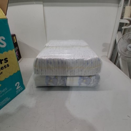 144PK PAMPERS SWADDLERS DISPOSABLE BABY DIAPERS - SIZE 2 (10-22LBS) image 2