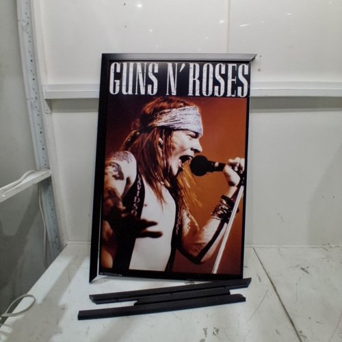 TRENDS INTERNATIONAL GUNS N' ROSES AXEL ROSE FRAMED POSTER - 23.5" X 35" - MULTICOLOR image 2